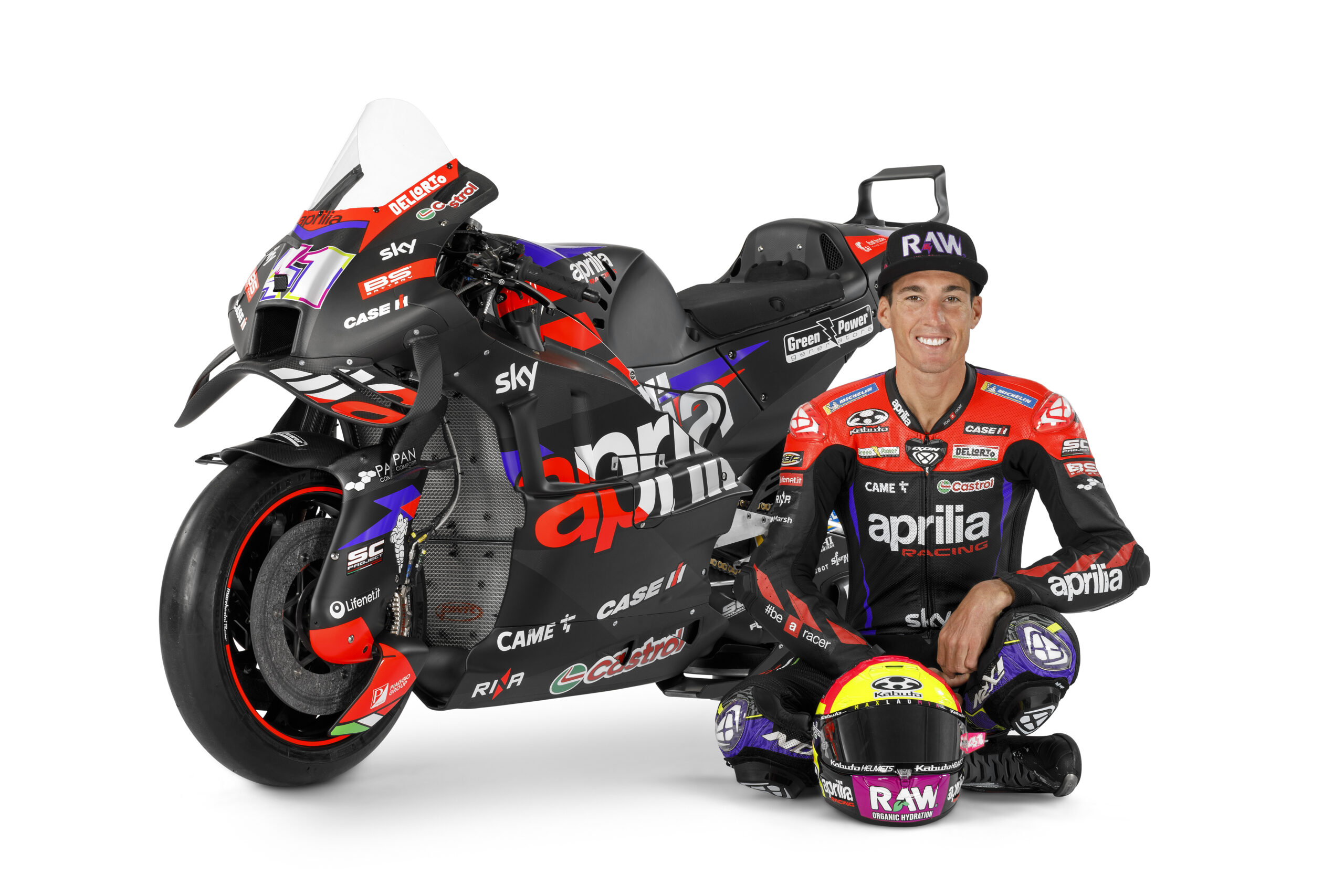 MotoGP: Revelada a forma final e cores da nova Aprilia RS-GP24