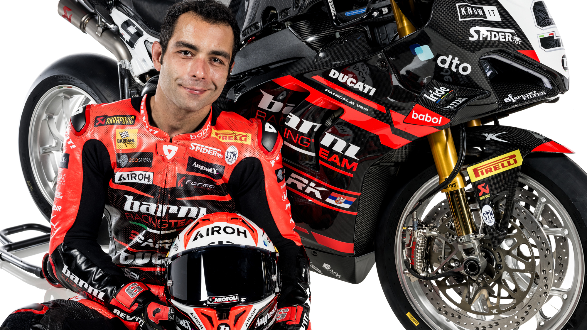 WSBK: Barni Spark Racing quer levar Petrucci à vitória