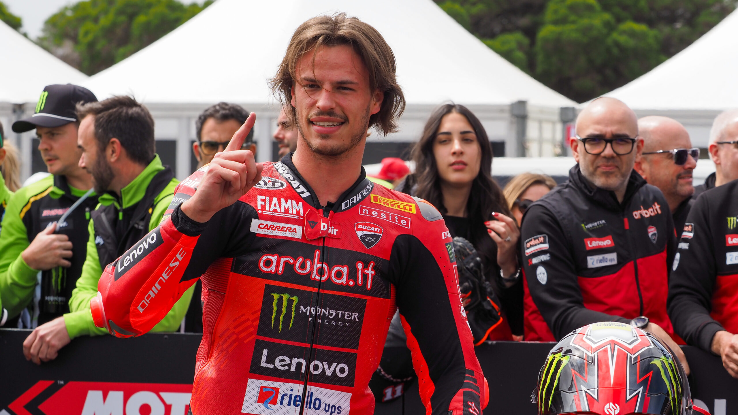 WSBK, Andrea Locatelli (2º): “Fiquei surpreso no início com o arranque das Ducati”