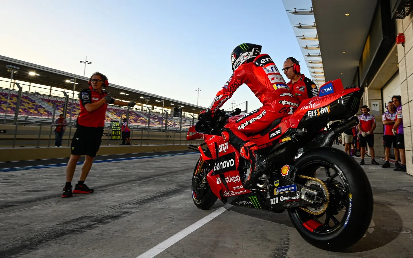 MotoGP, Francesco Bagnaia (1.º): “Aumentámos o nosso potencial”