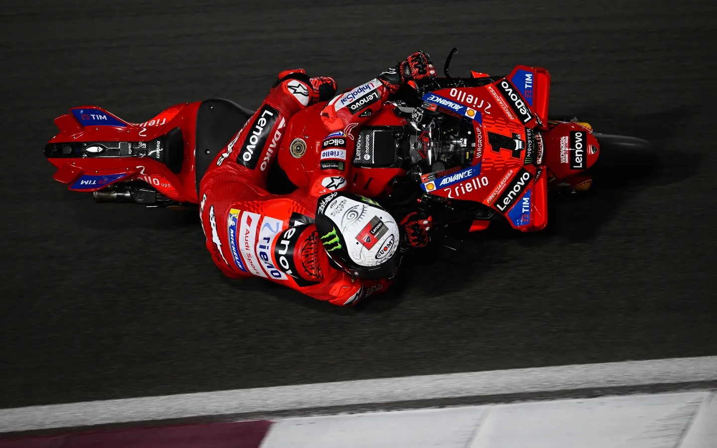 MotoGP, Francesco Bagnaia (1.º): “A moto é melhor em todas as áreas”