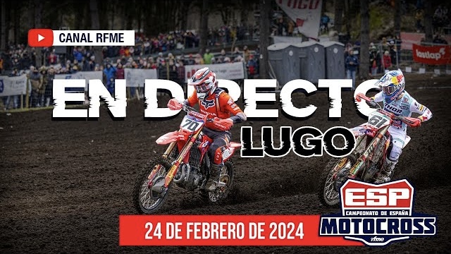 Vídeo MX Espanha, Lugo: Assista em direto à corrida de Alberto e Salgueiro!