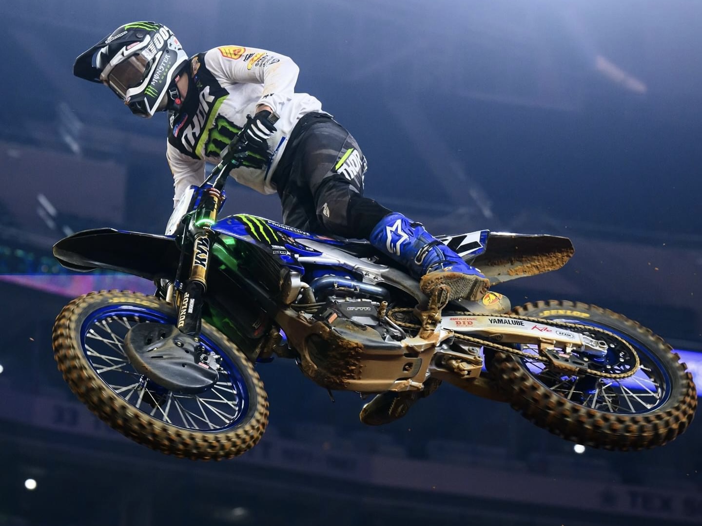 AMA Supercross 450, Arlington: Cooper Webb aproveita erros de Jett Lawrence