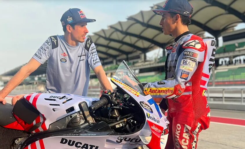 MotoGP: Nadia Padovani revela o que espera dos irmãos Márquez em 2024