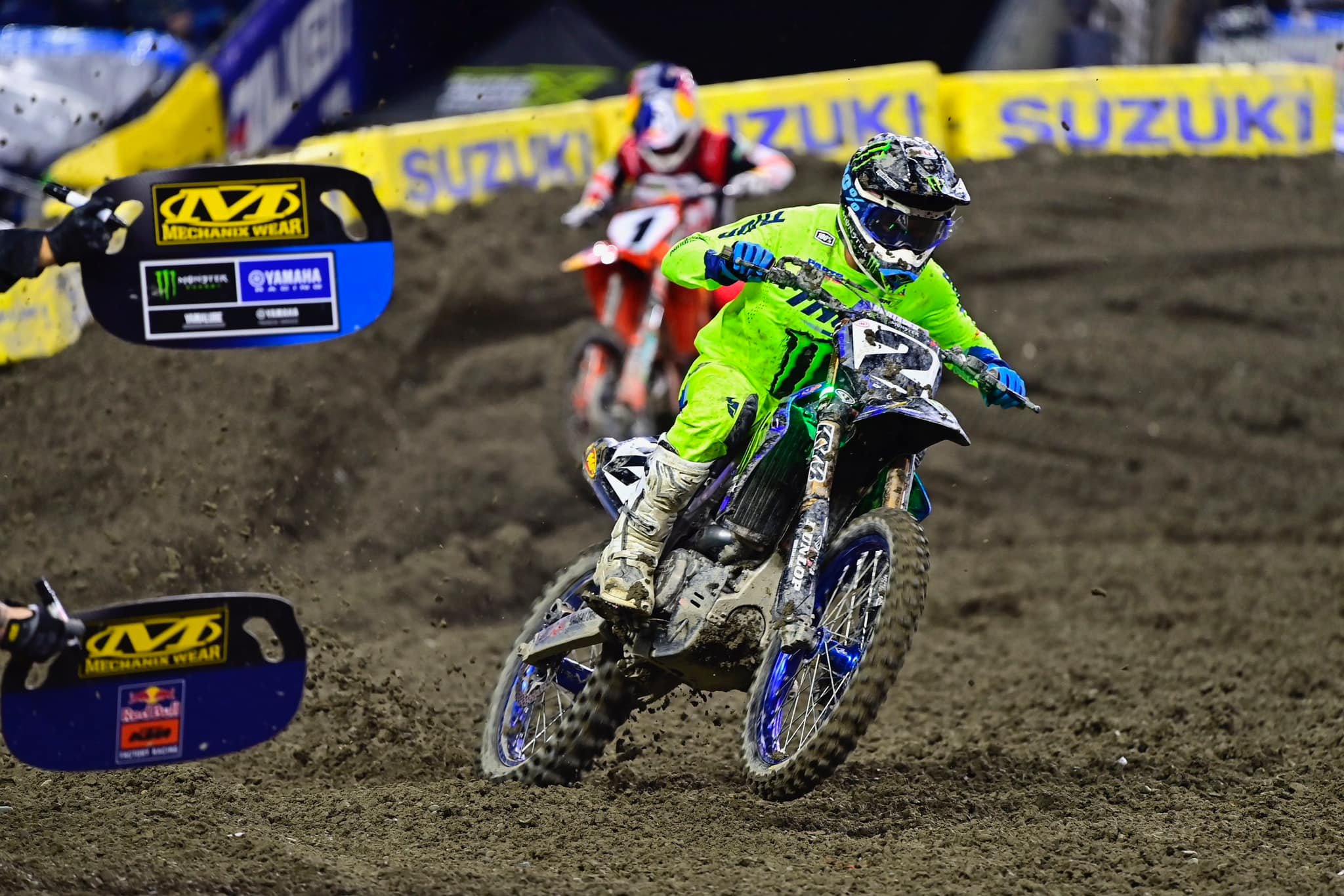 AMA Supercross 450, Seattle: Webb bate Sexton por meio segundo!