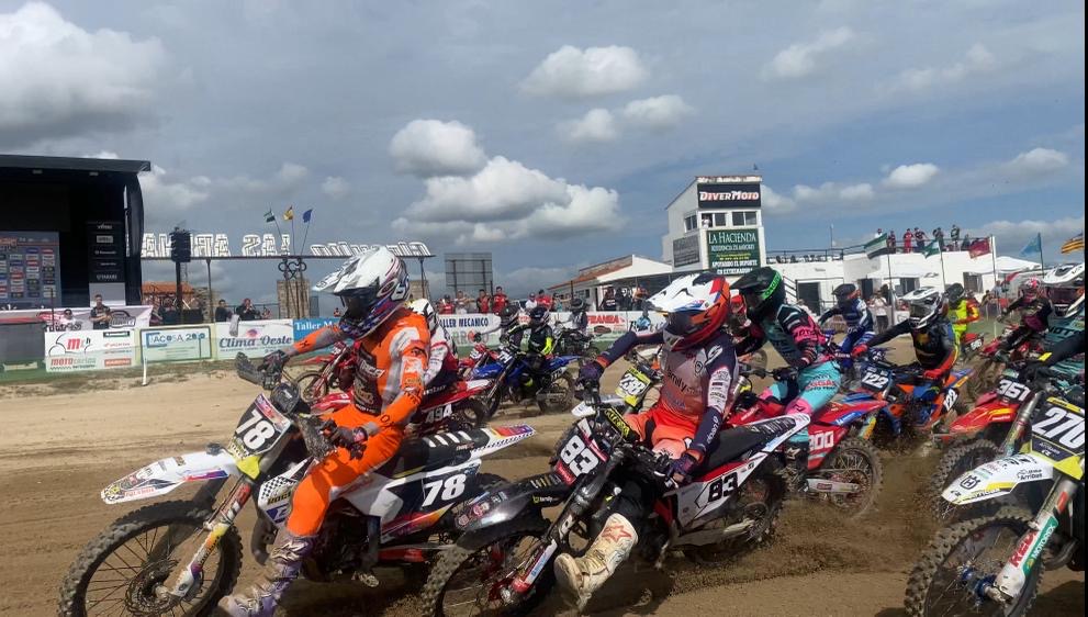 Motocross Espanha, Malpartida de Cáceres: Outeiro, Lobo e Cardoso no Top 10