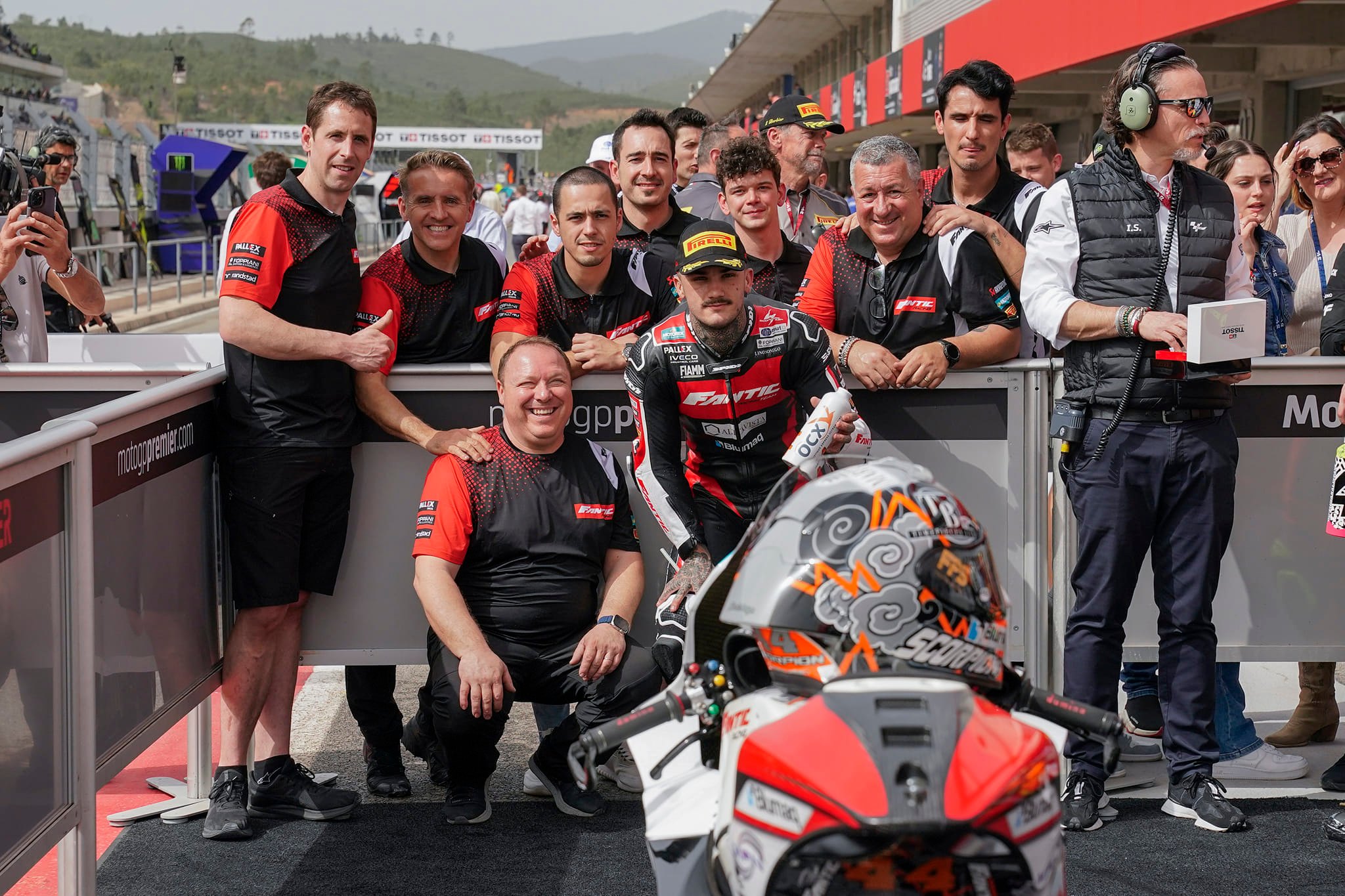 Moto2, Aron Canet (1º.): “Hoje havia quatro pessoas em cima da moto”