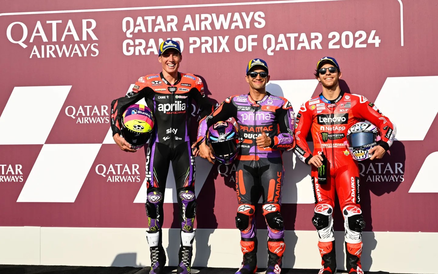 MotoGP, O que disseram os três primeiros da qualificação