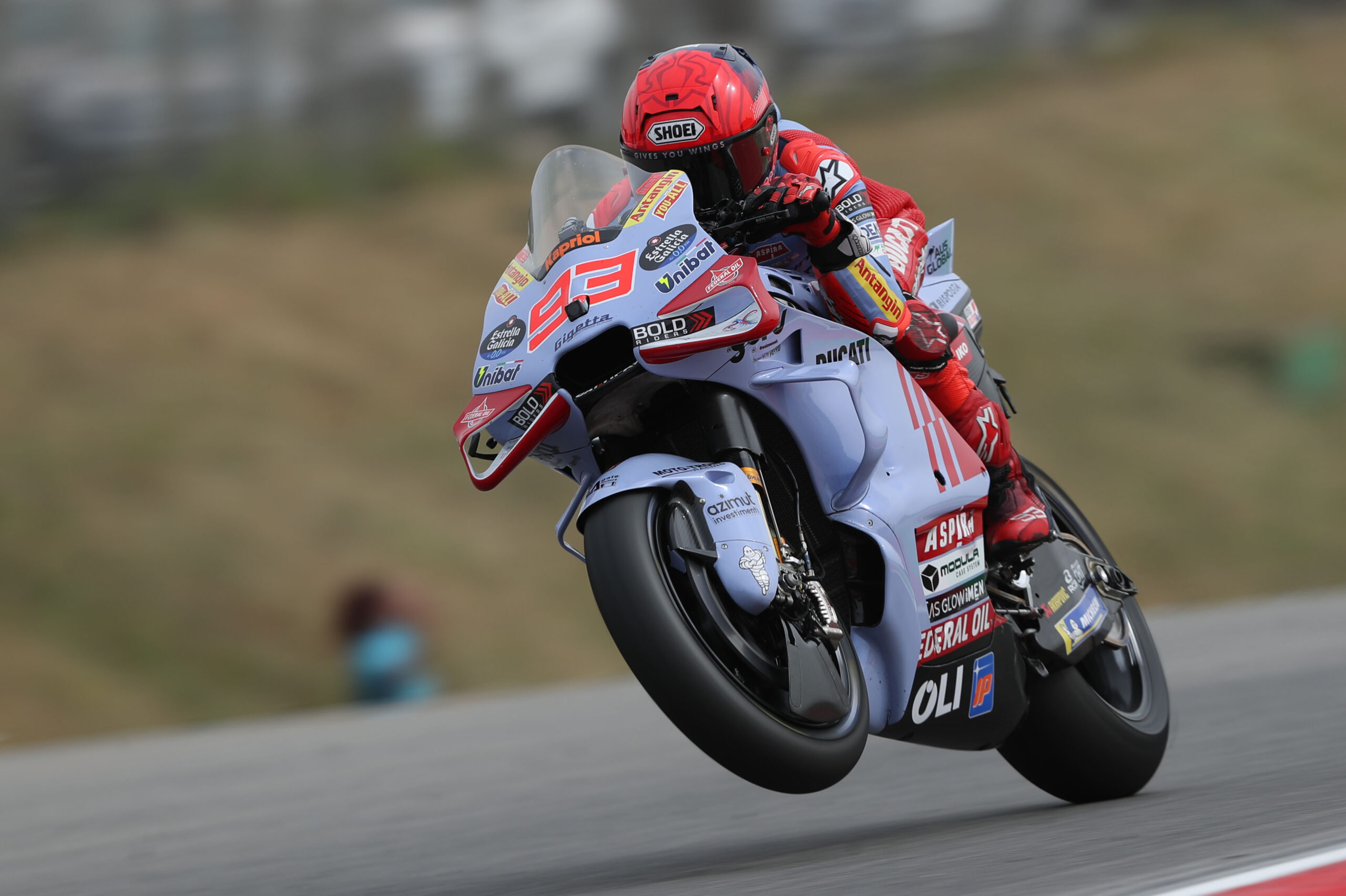 MotoGP, Portugal: 4 quedas em Portimão não tiram o sono a Marc Márquez