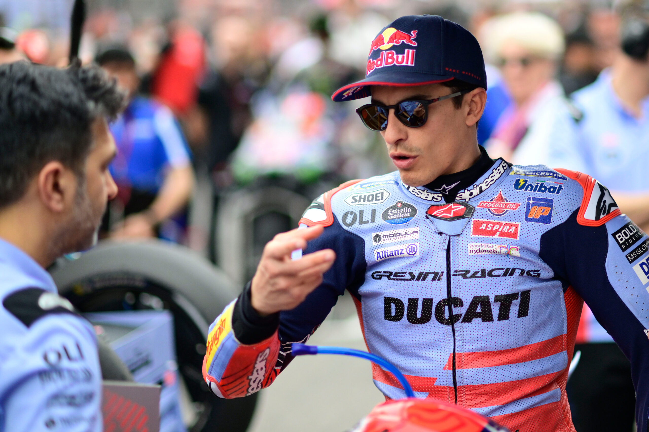 MotoGP, Marc Márquez (16º.): “Foi um erro do Pecco desnecessário”