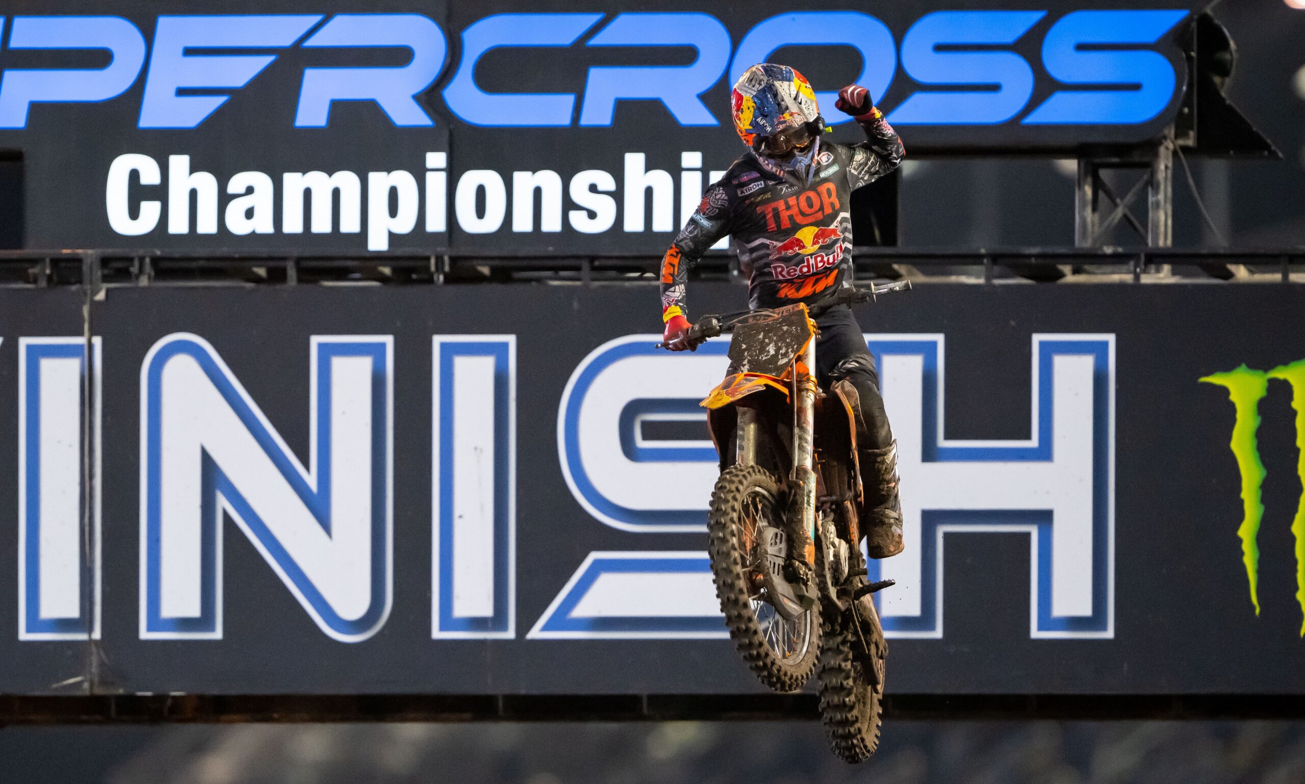 AMA Supercross East 250: Tom Vialle vence em Daytona e fica a 3 pontos do líder