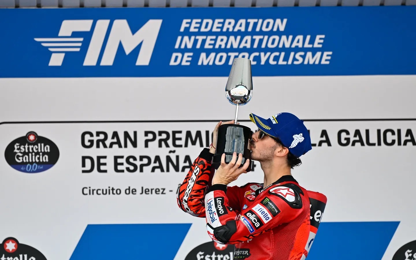 MotoGP, Francesco Bagnaia (1.º): “Gostei muito da luta com o Marc”