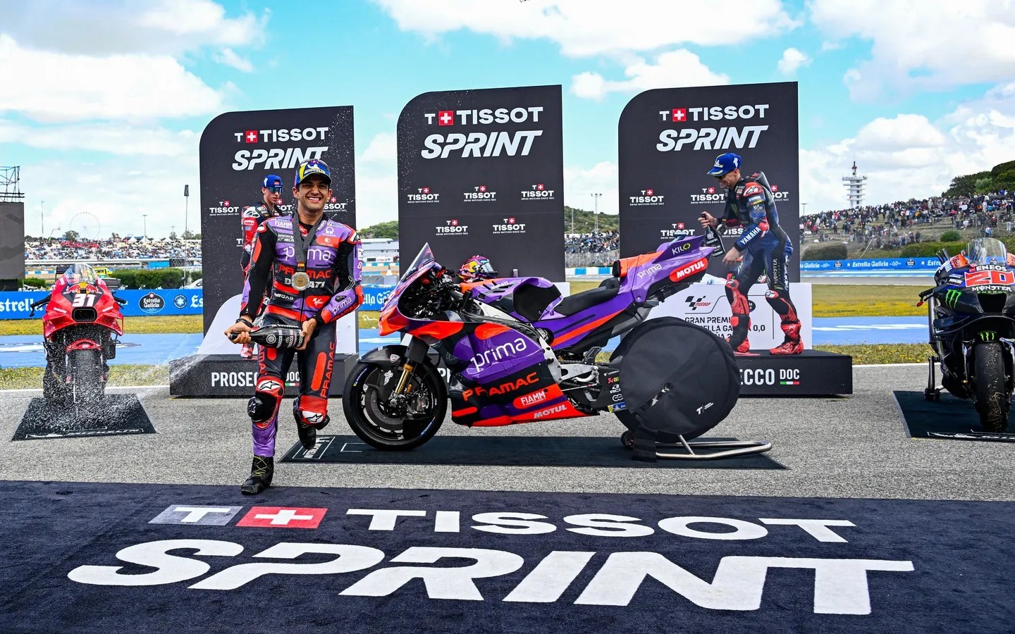 MotoGP, O que disseram os três primeiros do sprint