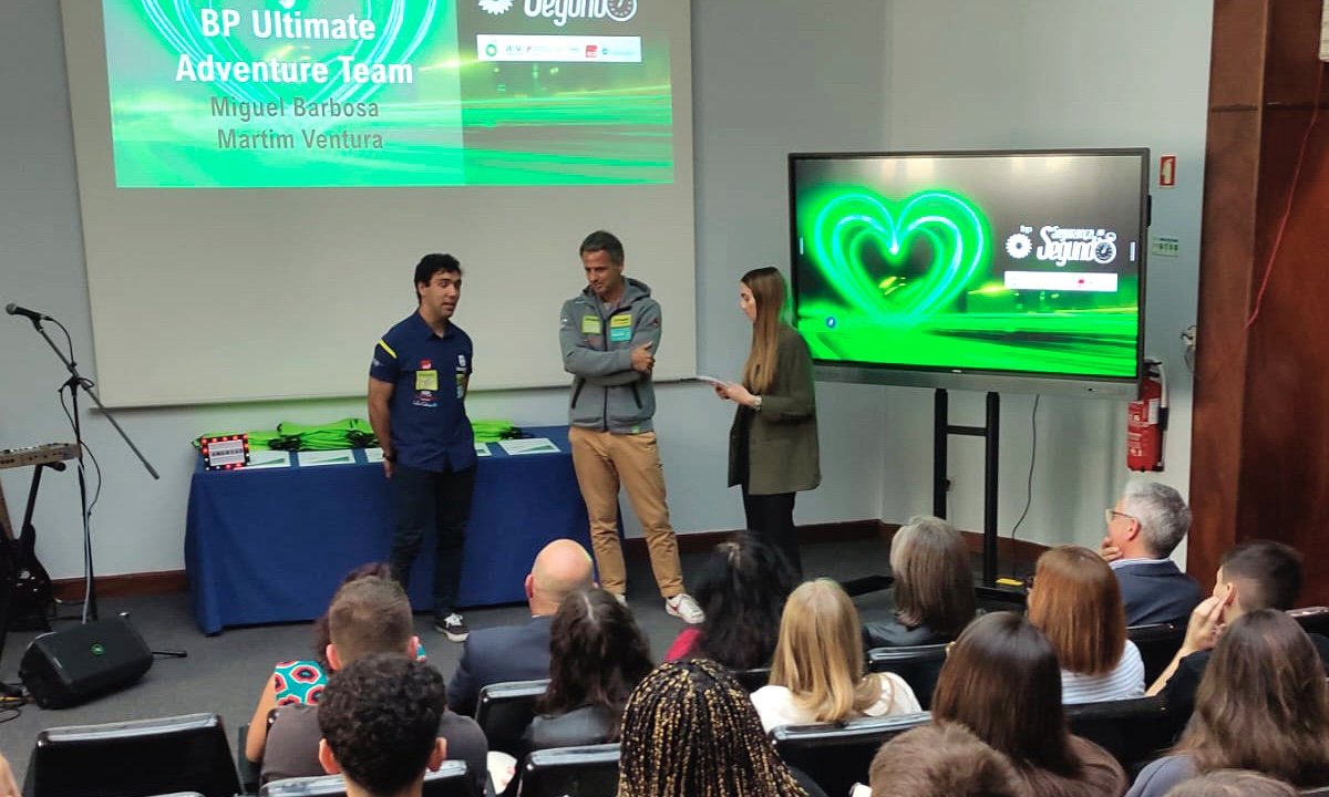 TT: Pilotos do bp Ultimate Adventure Team envolvidos no desafio bp Segurança ao Segundo