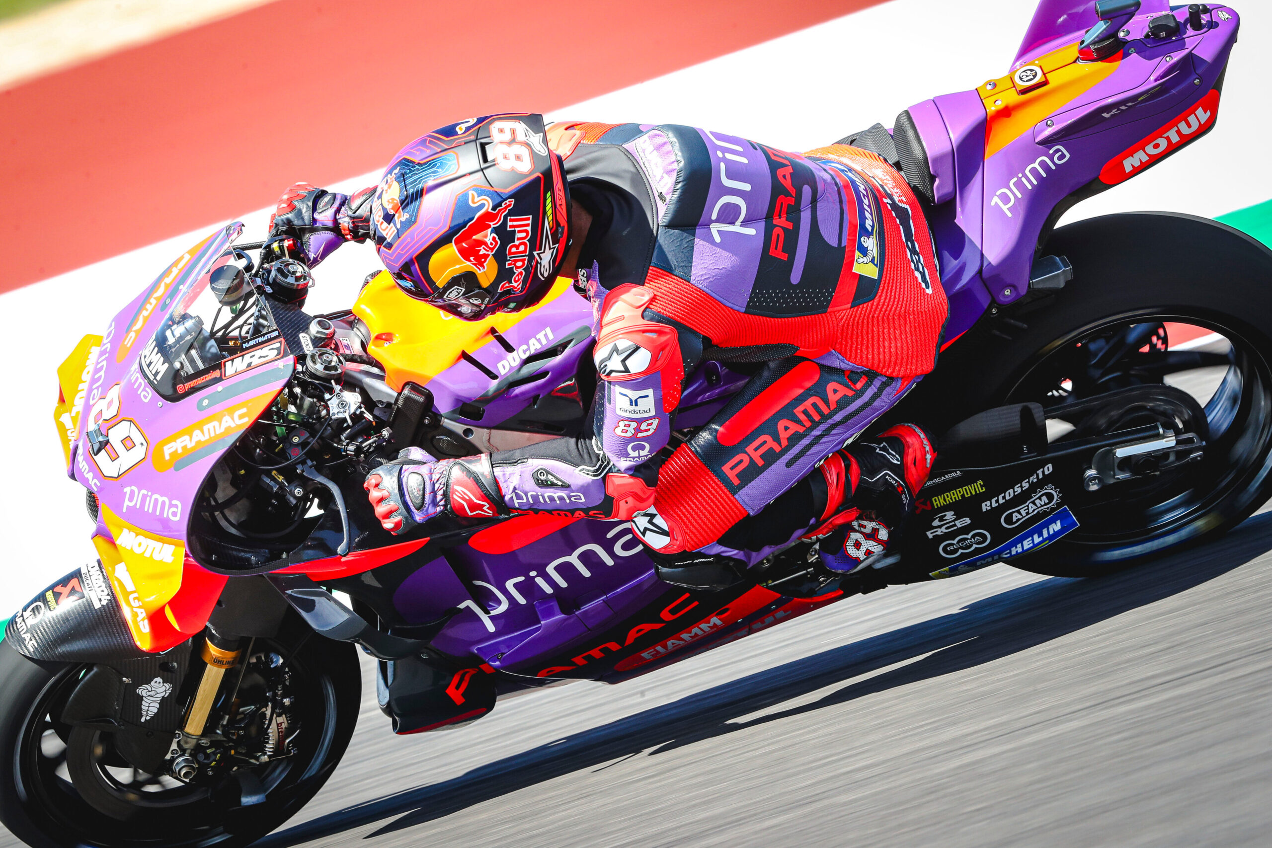 MotoGP, EUA, Treino: Martin arrasa em Austin, Oliveira 11º