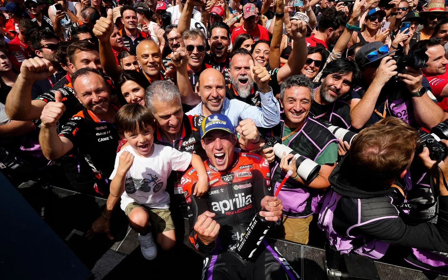 MotoGP, Aleix Espargaró (1.º): “Deves celebrar cada pequena vitória”