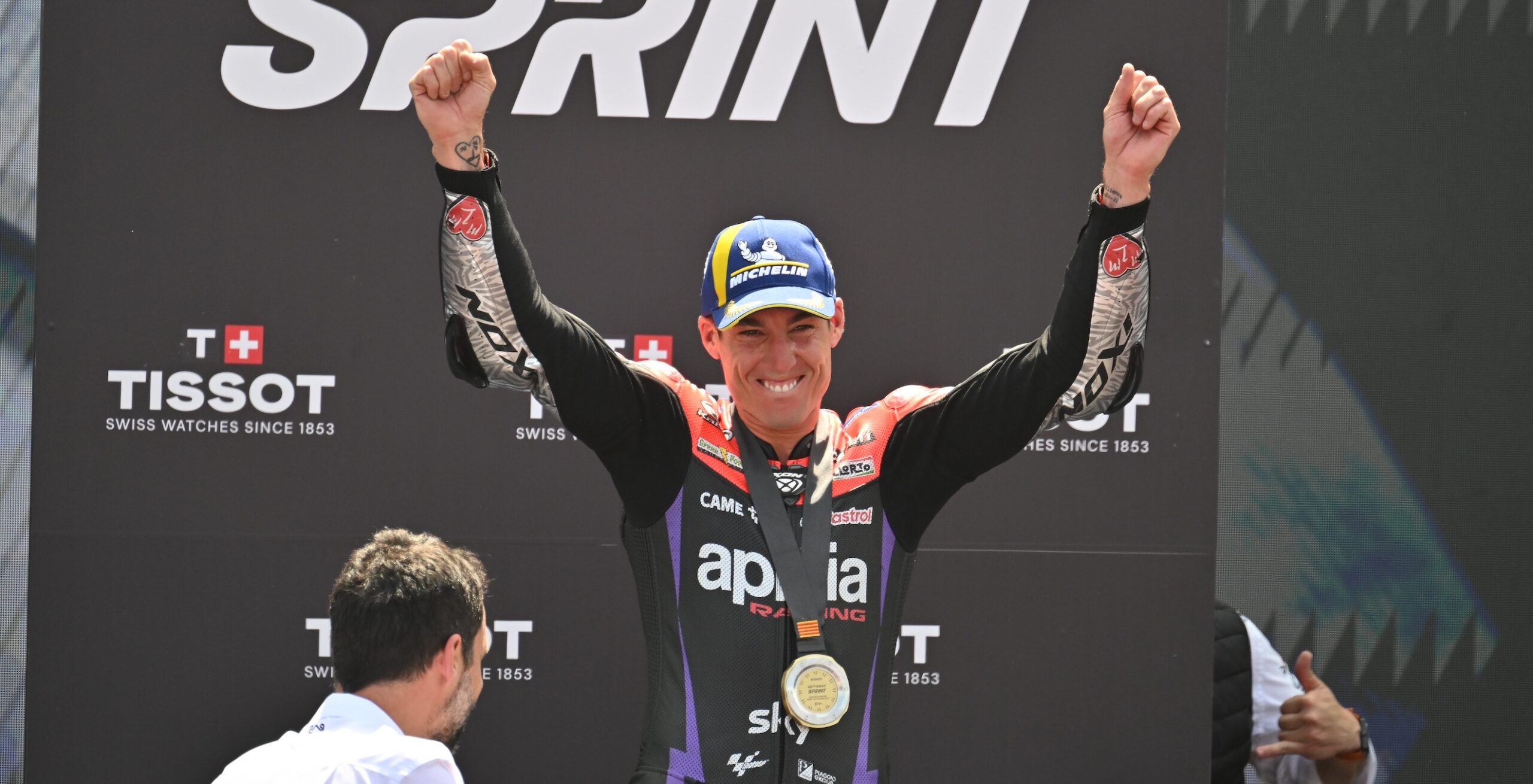 MotoGP, Aleix Espargaró (1º.): “Poupei os pneus ao início para ter um bom final de corrida”