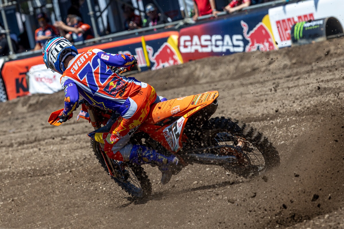 MX2, França: Liam Everts o mais rápido nos treinos cronometrados