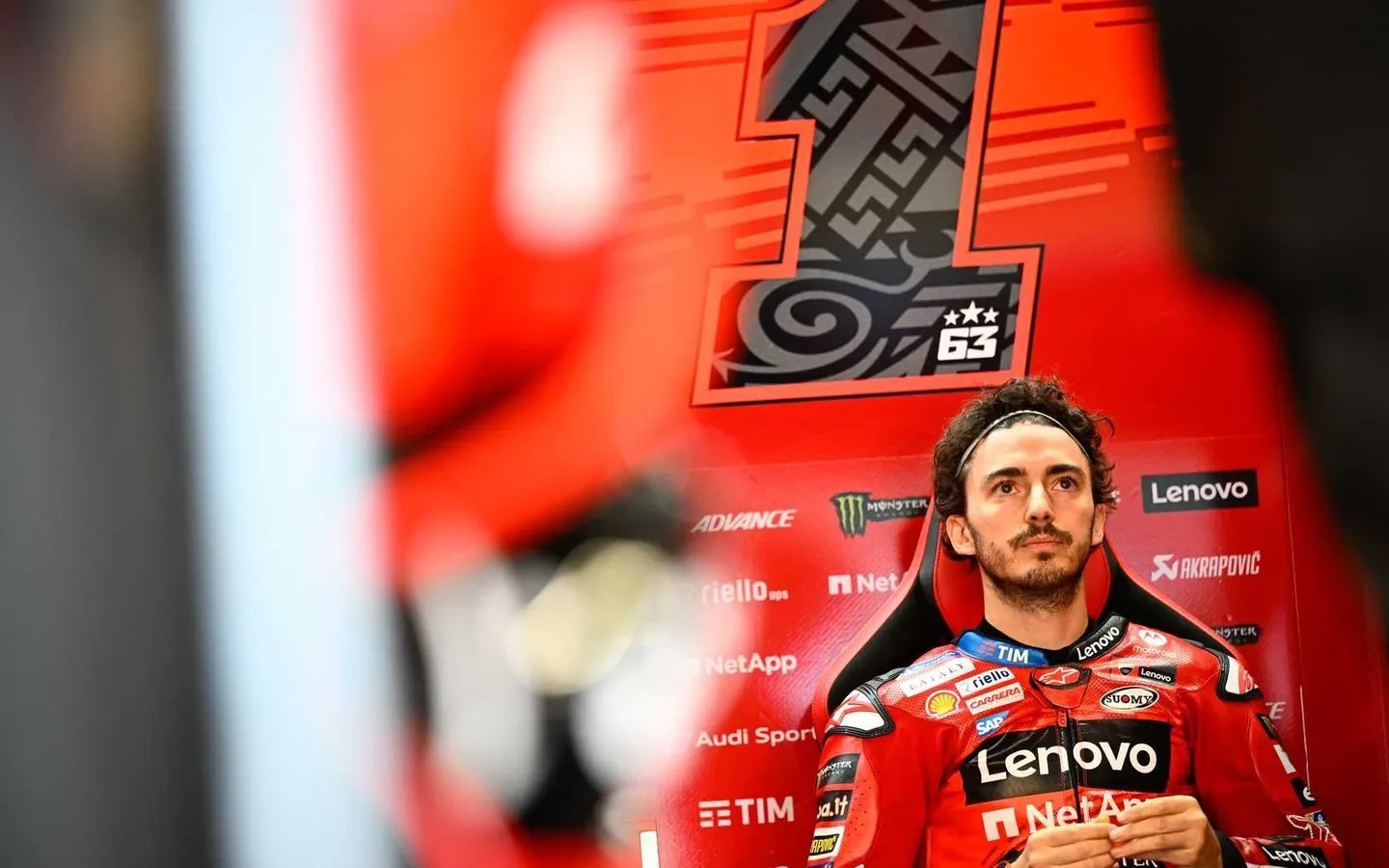 MotoGP, Francesco Bagnaia com penalização de três lugares na grelha para domingo