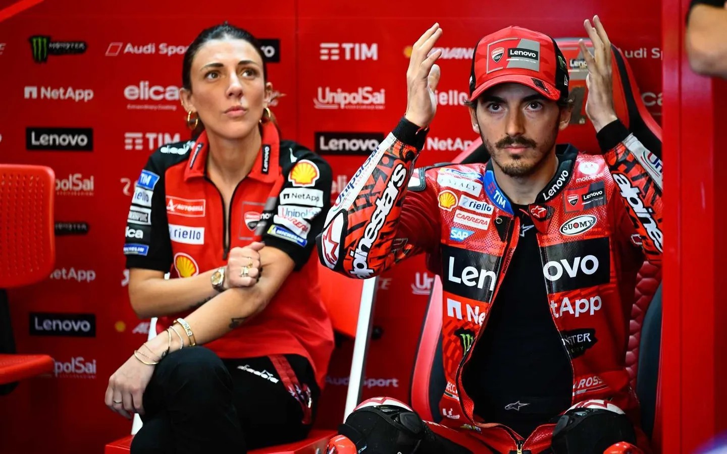 MotoGP, As reações de Bagnaia e Álex Márquez ao incidente que penaliza o italiano
