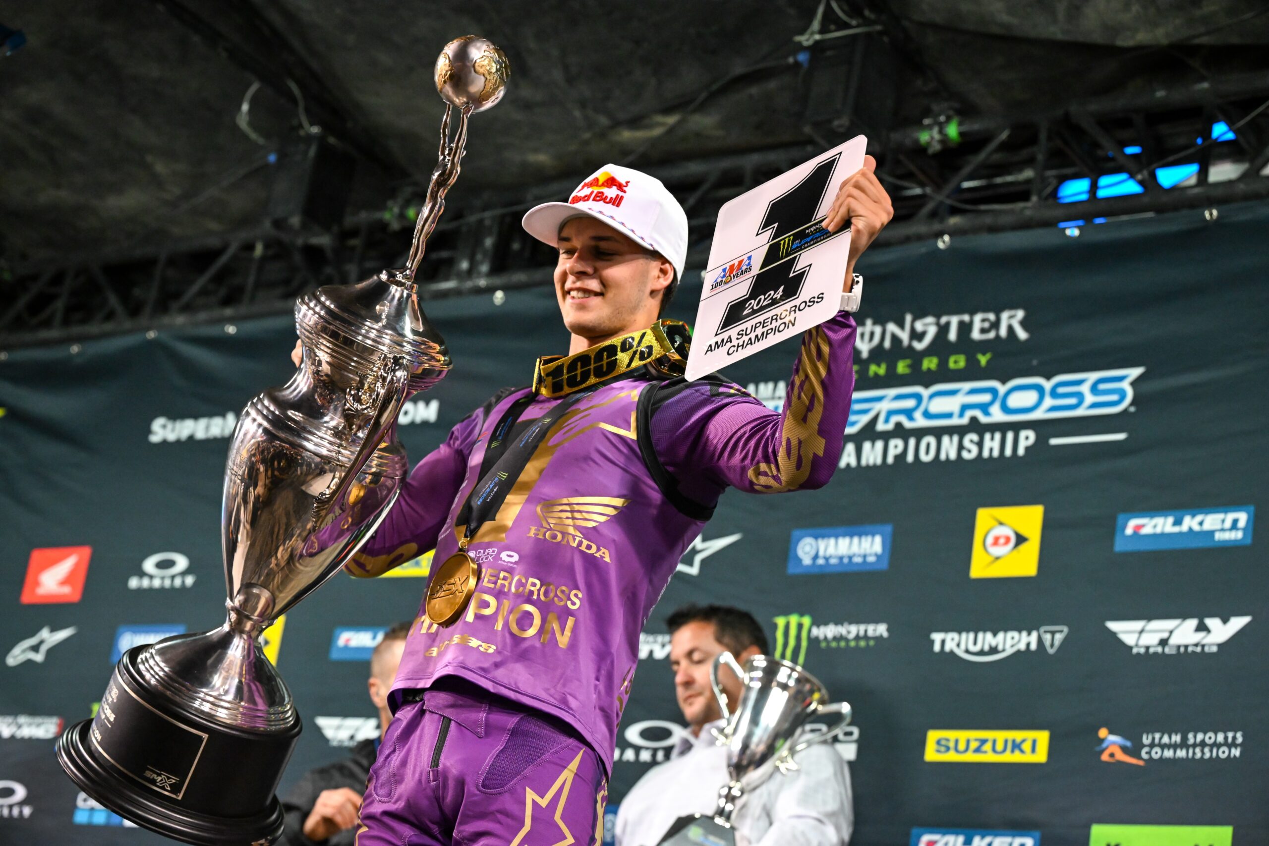 AMA SX450, Salt Lake City: Estreante Jett Lawrence conquista o título