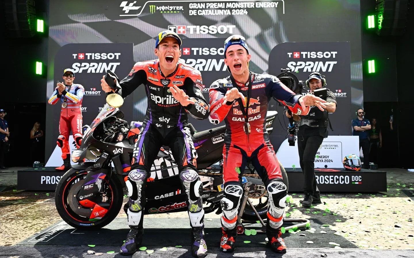 MotoGP, O que disseram os três primeiros do sprint