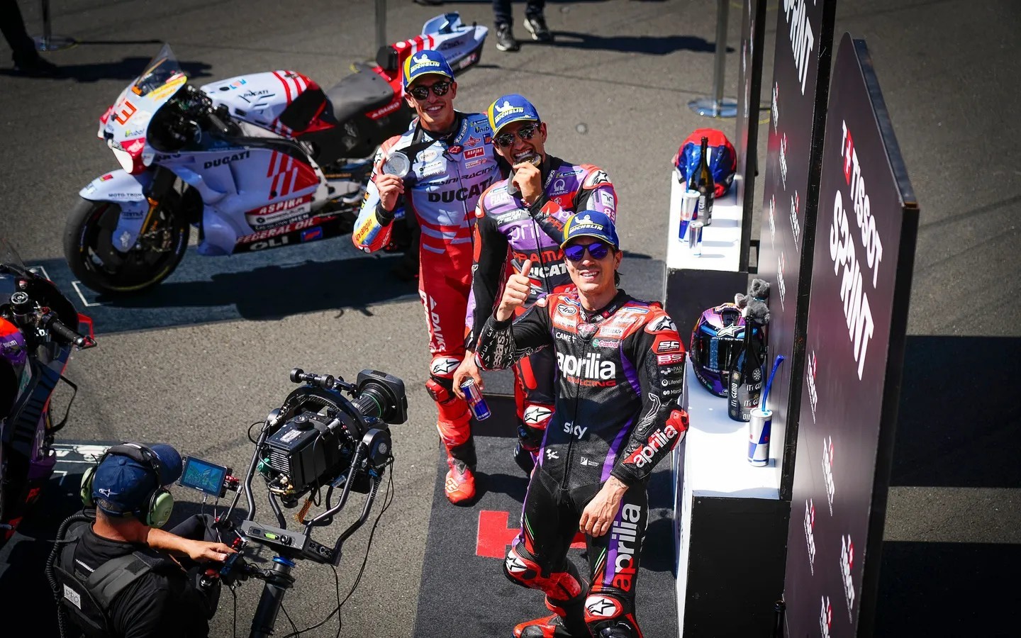 MotoGP, O que disseram os três primeiros do sprint