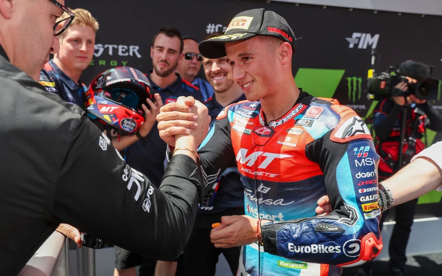 Moto2, Sergio García (1.º): “Trabalho para conseguir estas posições”