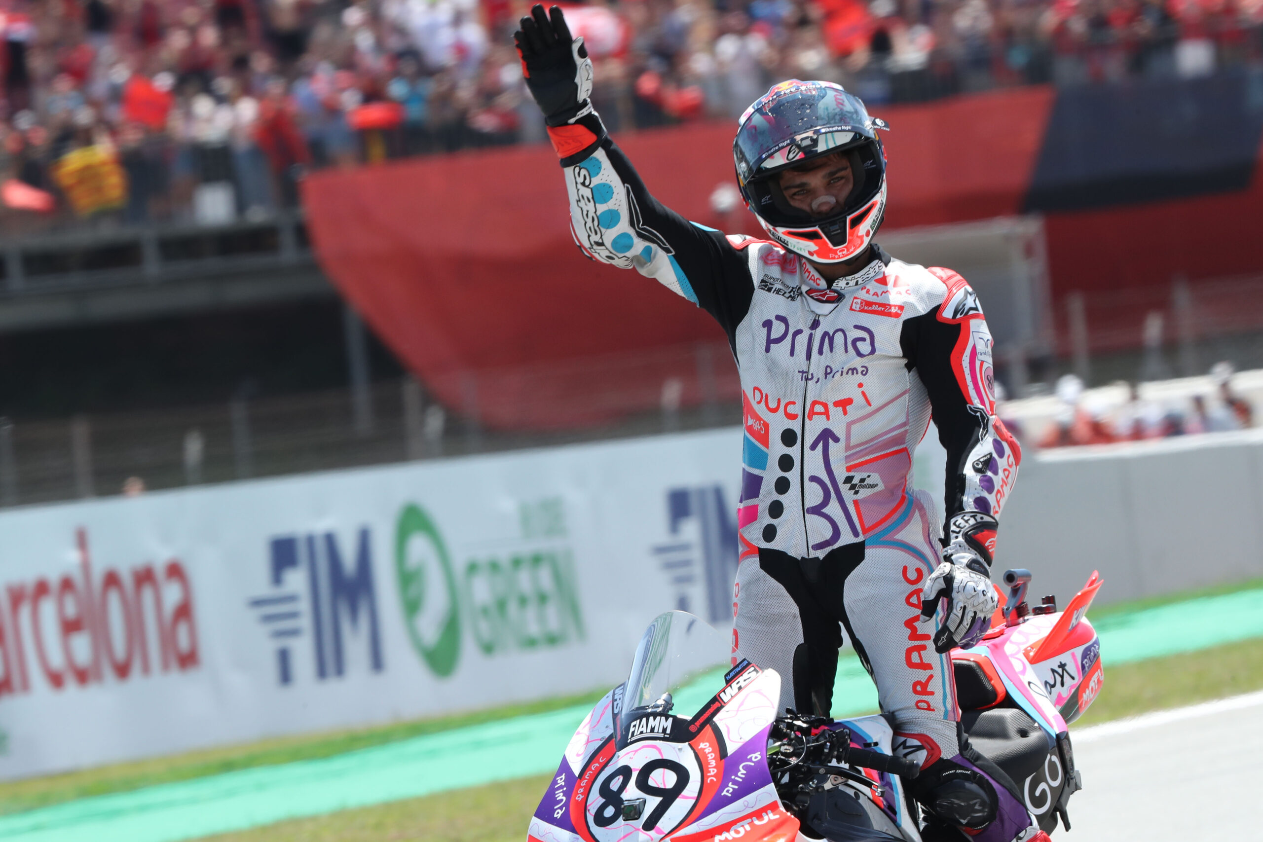 MotoGP, Jorge Martin (2º): “Eliminámos as nossas fraquezas e lutámos”