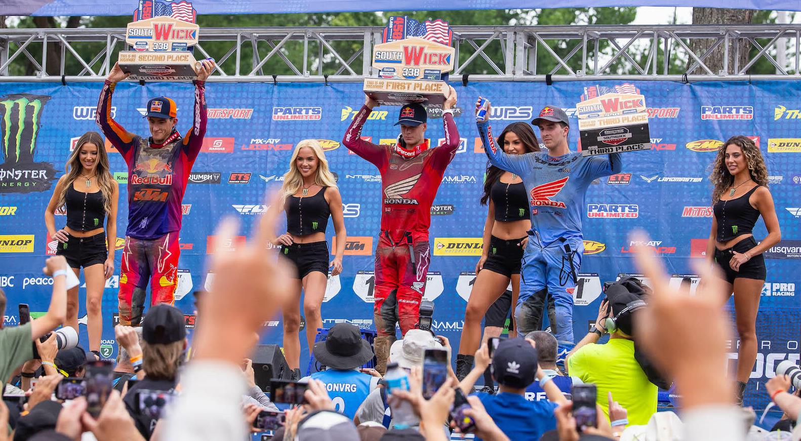 AMA Pro Motocross 450: O que disseram os três primeiros