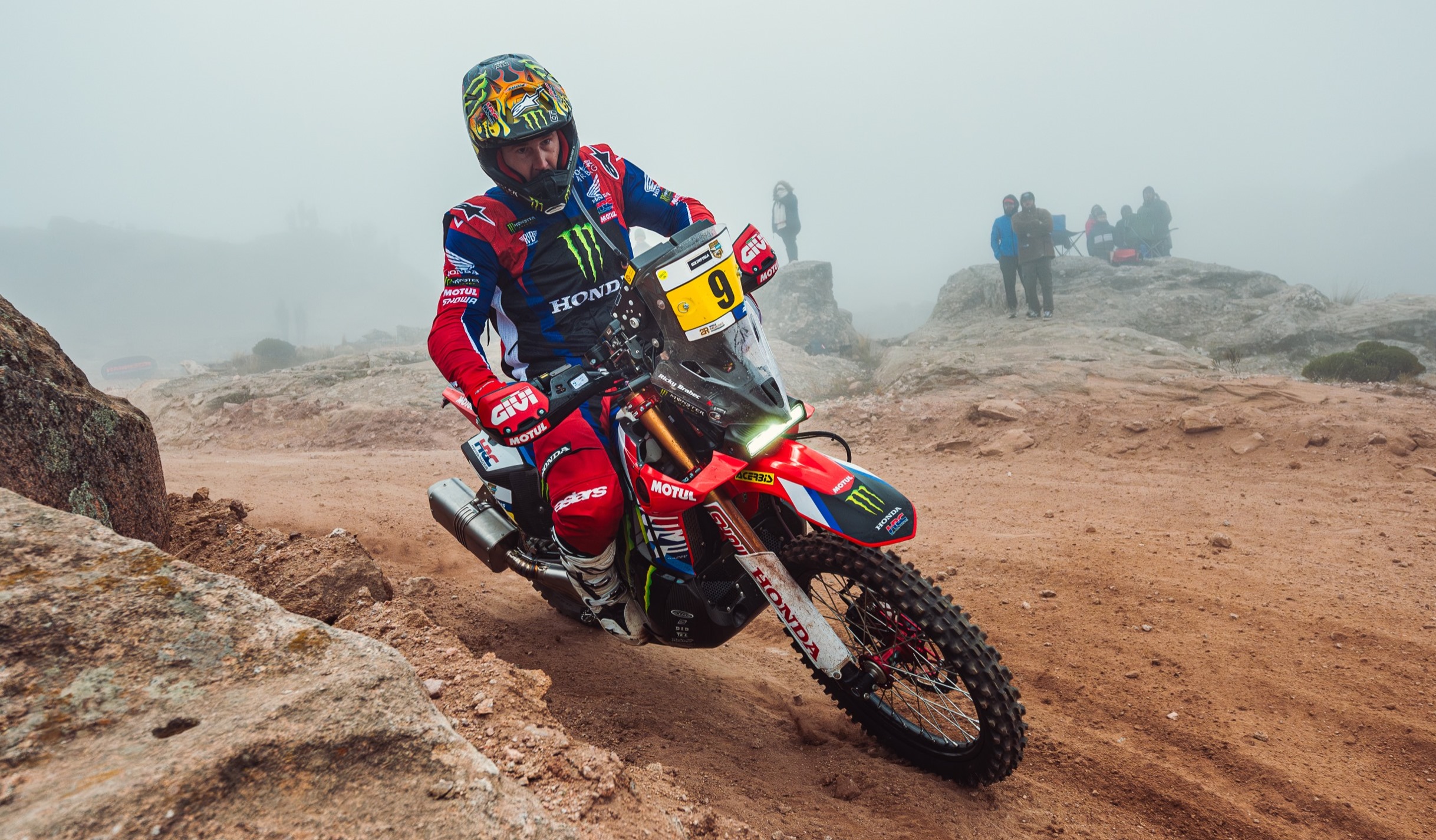 Desafio Ruta 30, Etapa 3: Brabec lidera quarteto Honda, Sunderland abandona