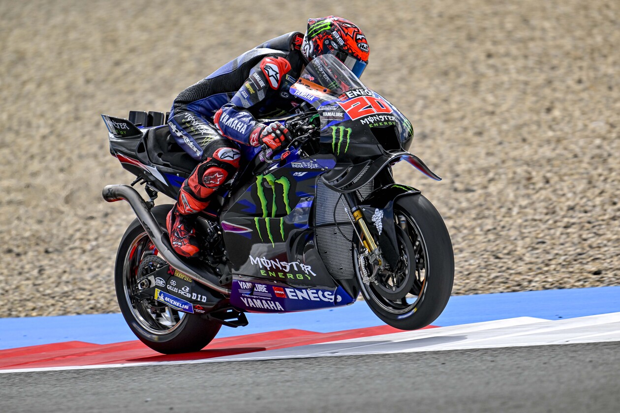 MotoGP, Fabio Quartararo: “O novo motor é melhor, mas aqui não faz grande diferença”