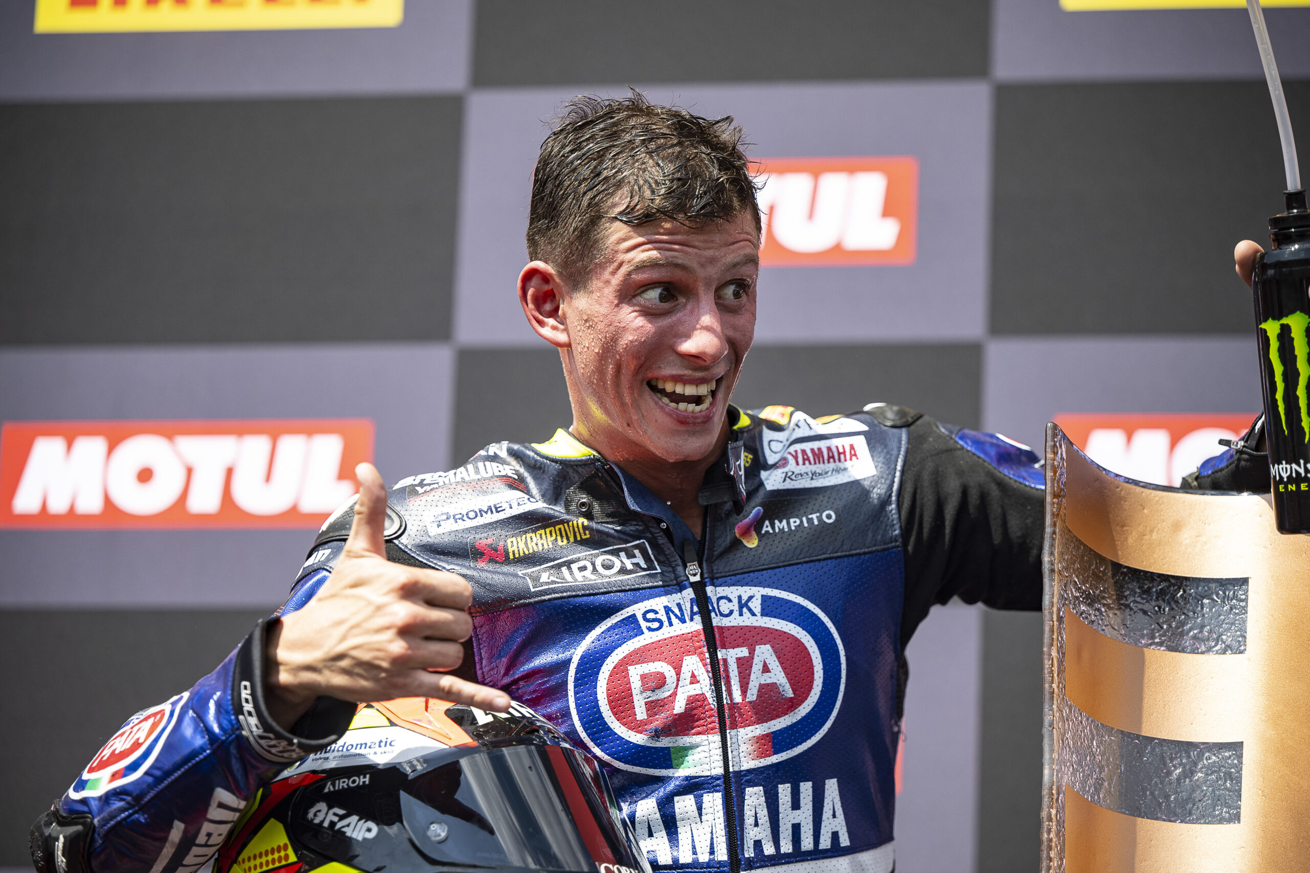 WSBK, Andrea Locatelli (3º.): “Demos um grande passo em frente hoje”