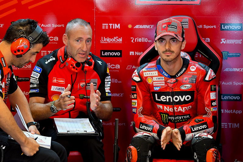 MotoGP, Cristian Gabarrini ‘Não sei que mais pedir ao Pecco’