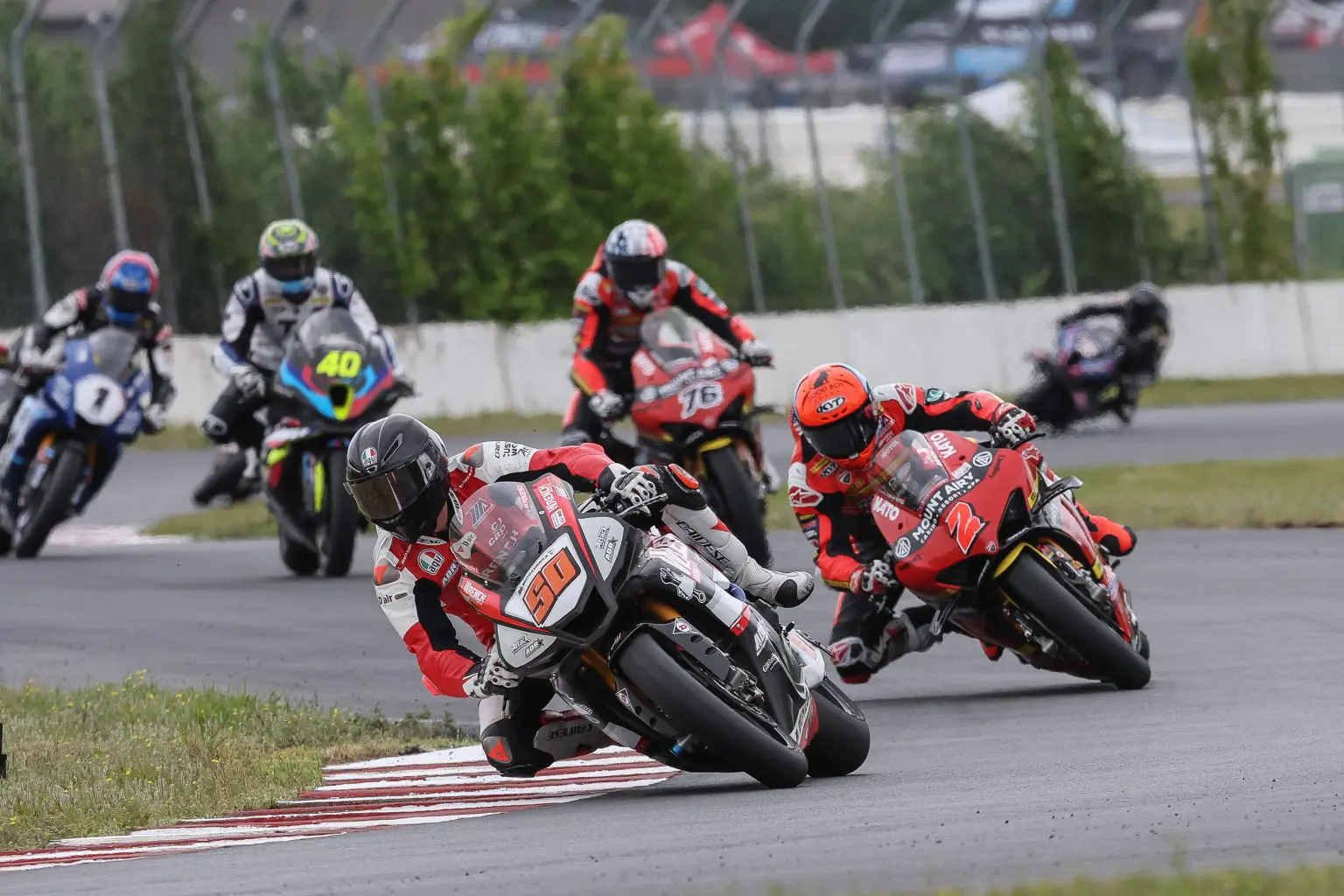 MotoAmérica, Laguna Seca: Apenas um ponto a separar Bobby Fong de Jake Gagne !