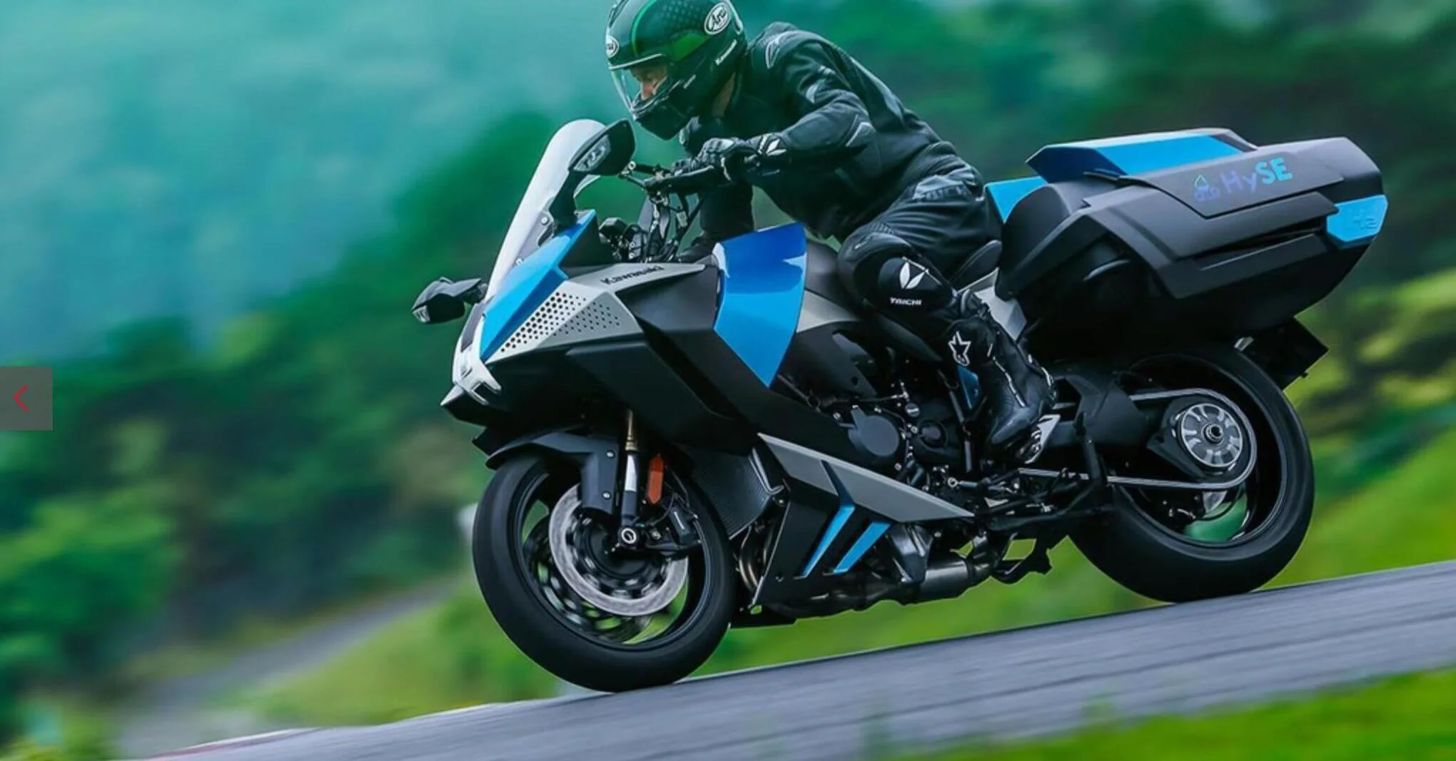 Kawasaki revela a sua moto a hidrogénio