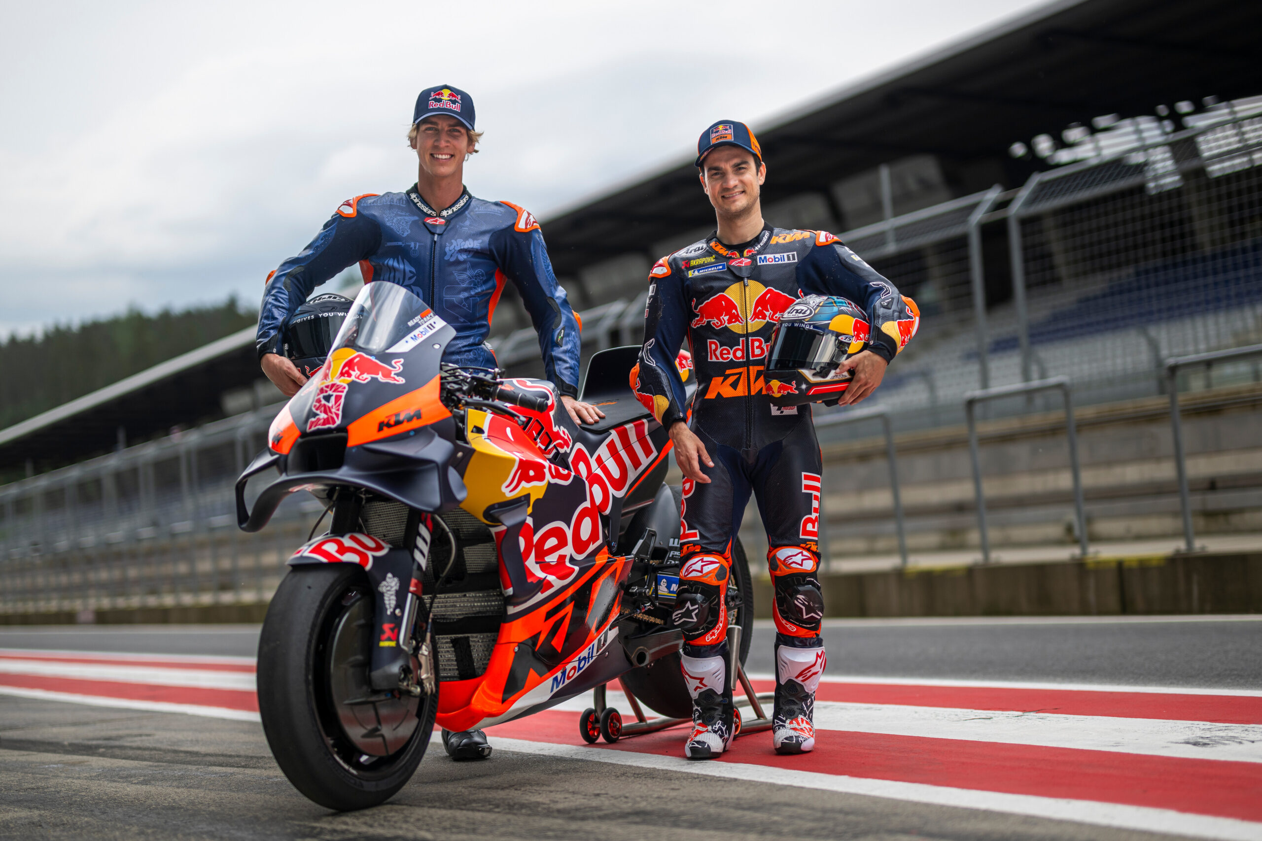 MotoGP: Fabio Wibmer, ciclista profissional pilotou a KTM RC16 de MotoGP