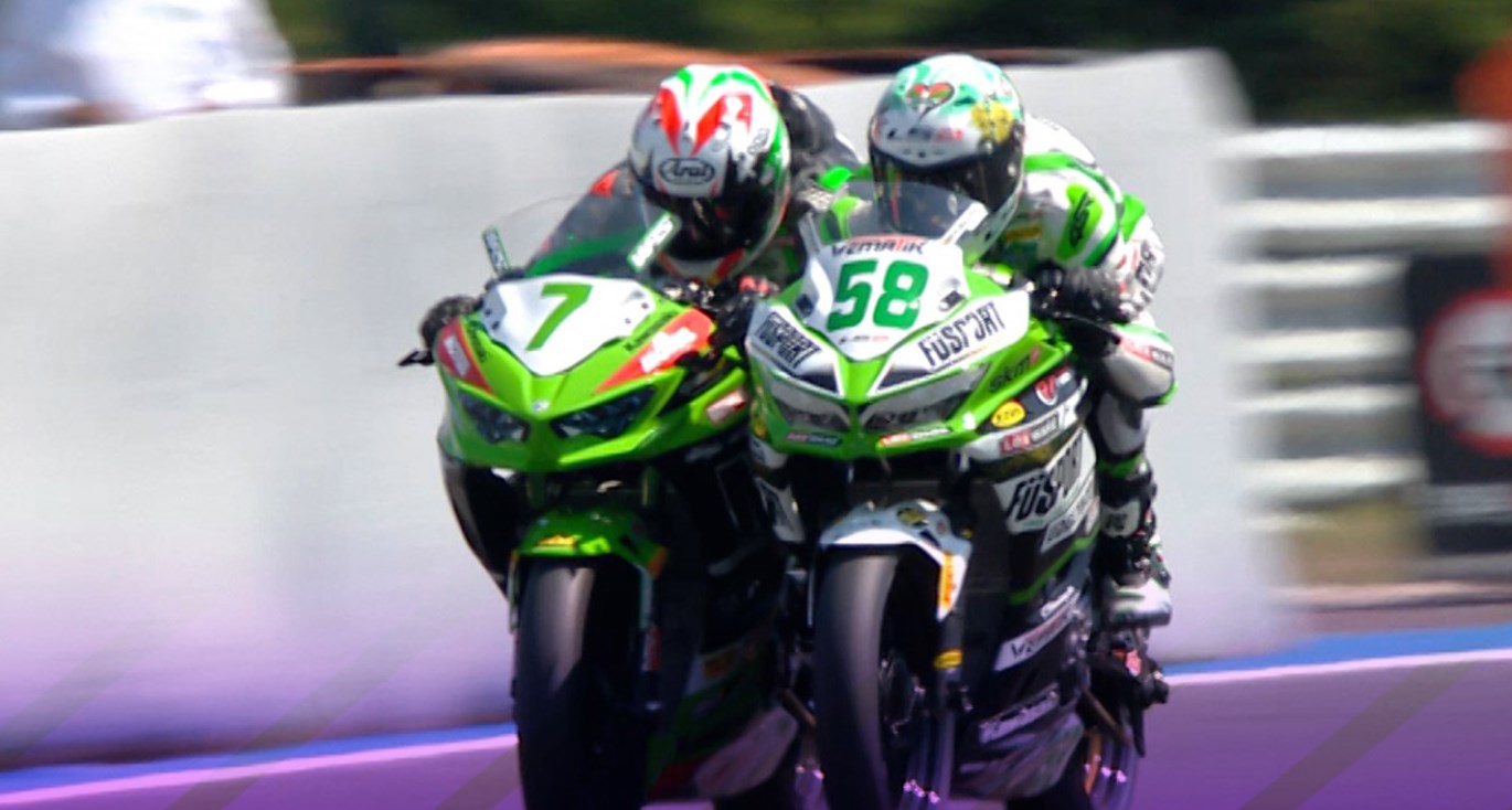 WSSP300, Most, Corrida 2: Veneman com dupla vitória, Iglesias penalizado