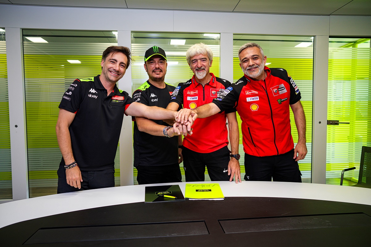MotoGP, VR46 Racing Team vai ser a equipa apoiada pela fábrica da Ducati em 2025