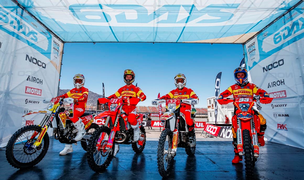 Enduro: Seleção de Espanha para os ISDE anunciada