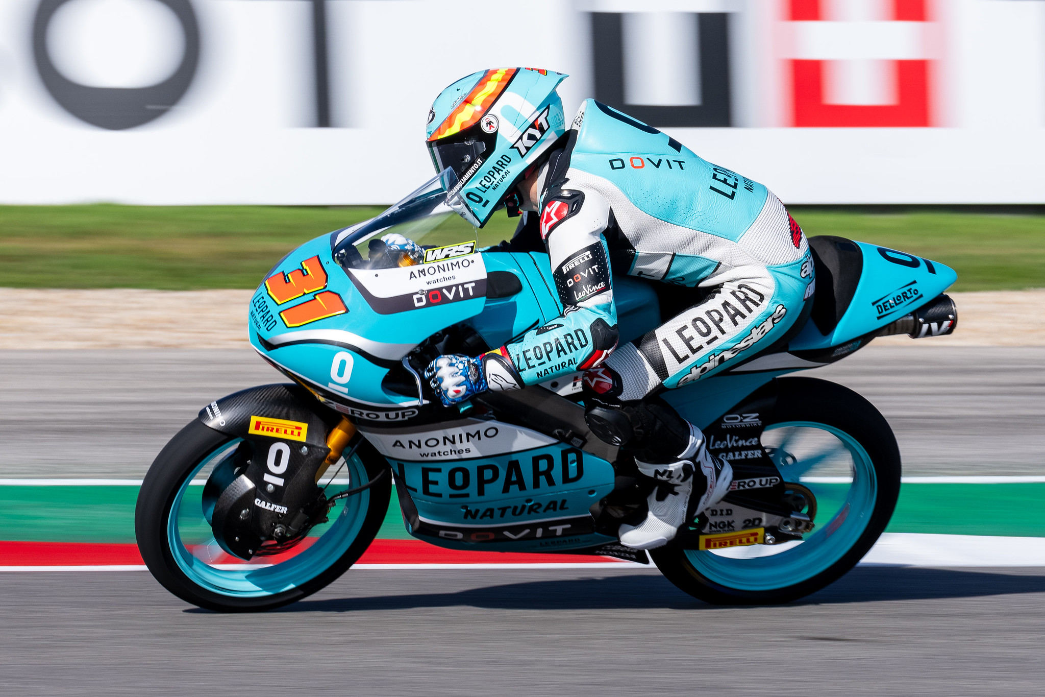 Moto3, Adrian Fernandez,Filippo Farioli, Xabi Zurutuza e Matteo Bertelle na Q2