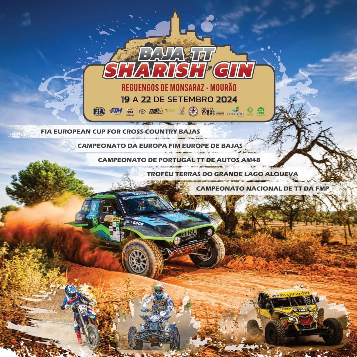 Inscrições abertas para Baja TT Sharish Gin