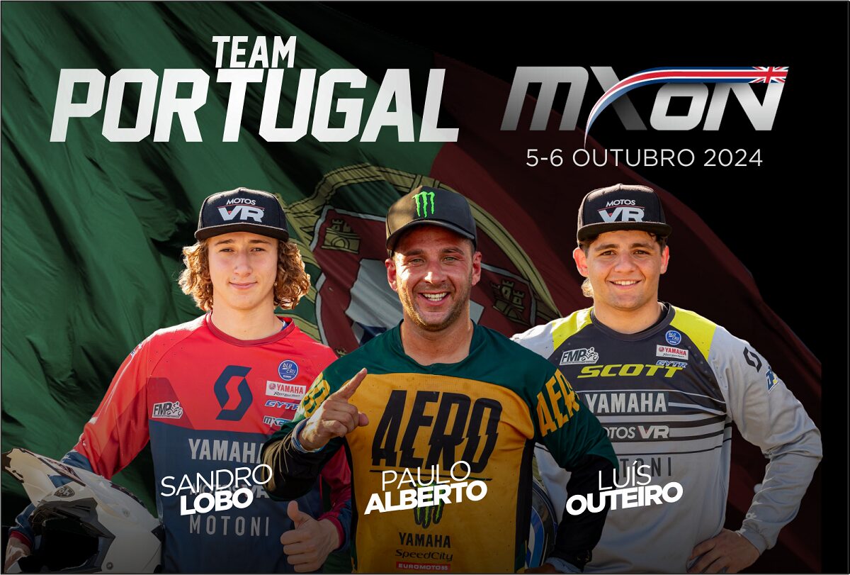 Motocross das Nações: Paulo Alberto, Luís Outeiro e Sandro Lobo representam Portugal