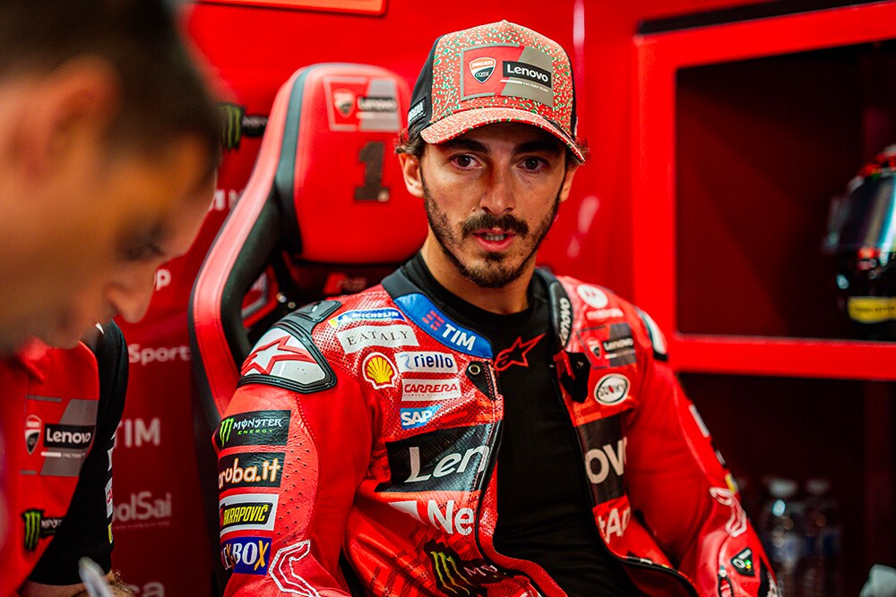 MotoGP, Pecco Bagnaia (3º.): “Sempre tive dificuldades no dia de abertura aqui”
