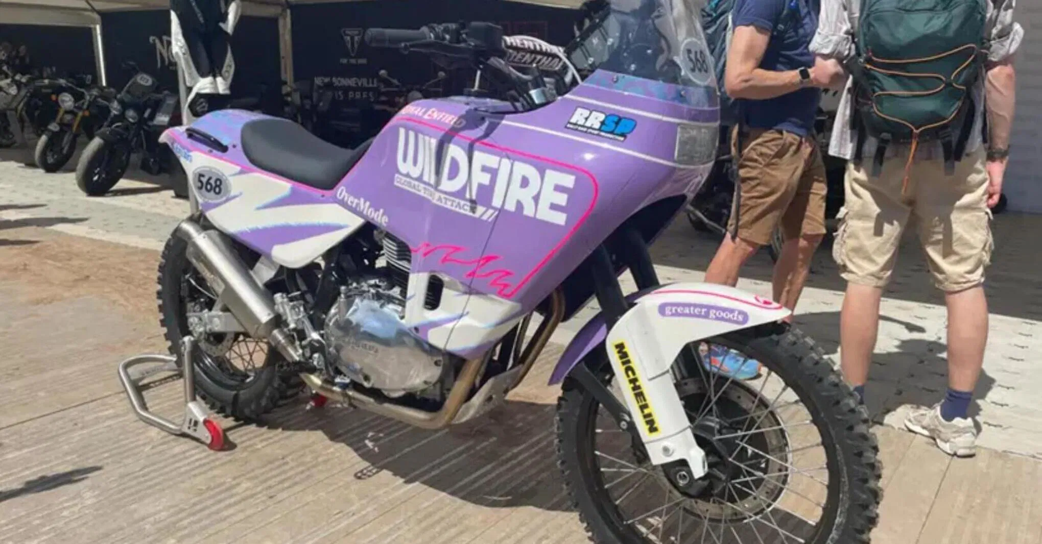 Royal Enfield Himalayan Rally dos anos 80/90?