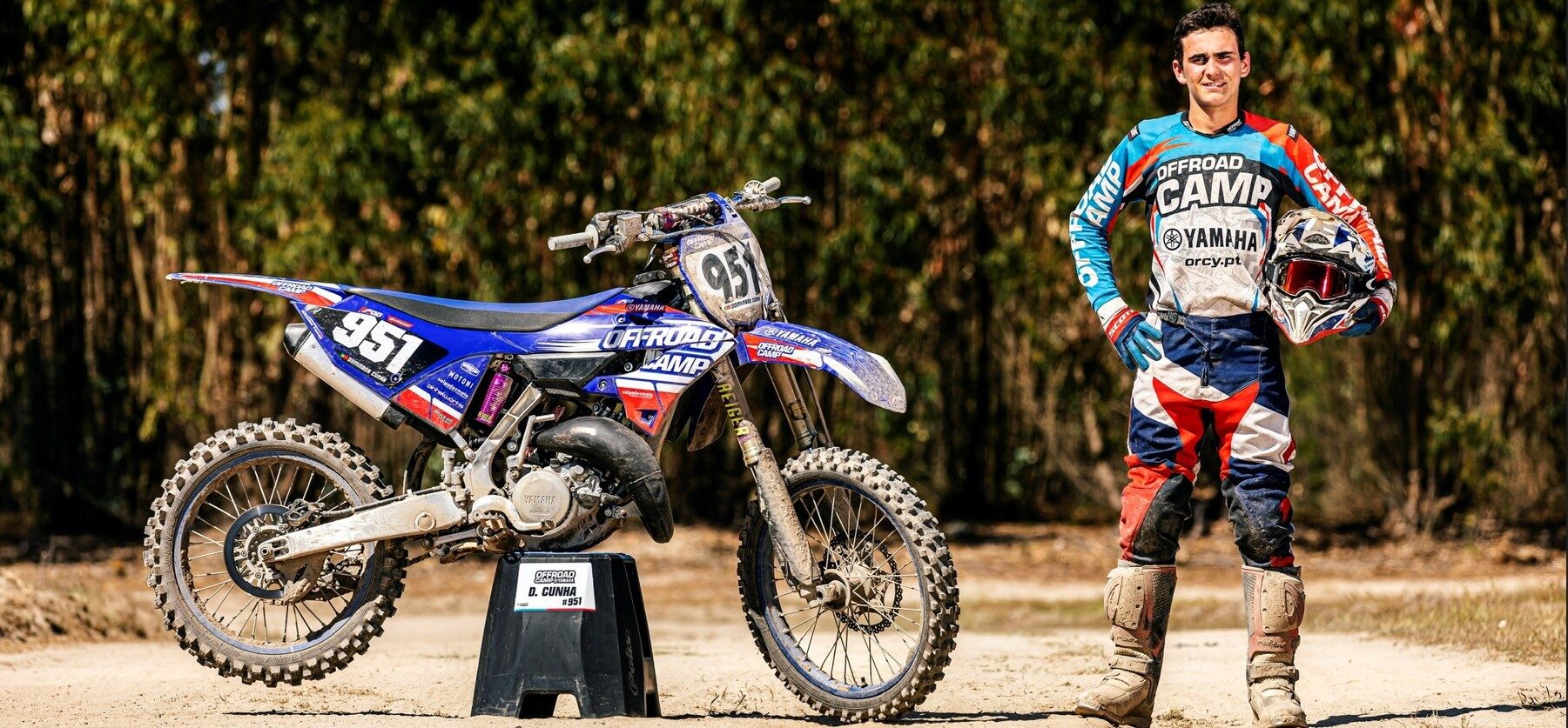 Domingos Cunha na derradeira etapa do Europeu Mini Enduro