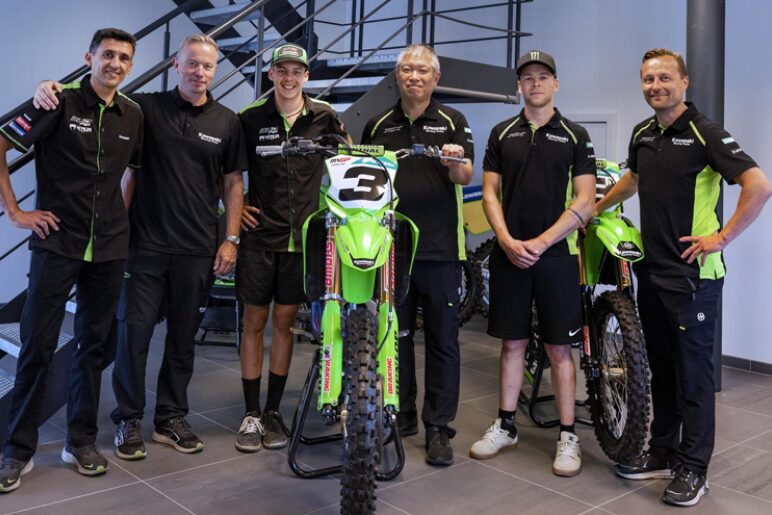 MX2: Mathis Valin torna-se piloto de fábrica da Kawasaki em 2025