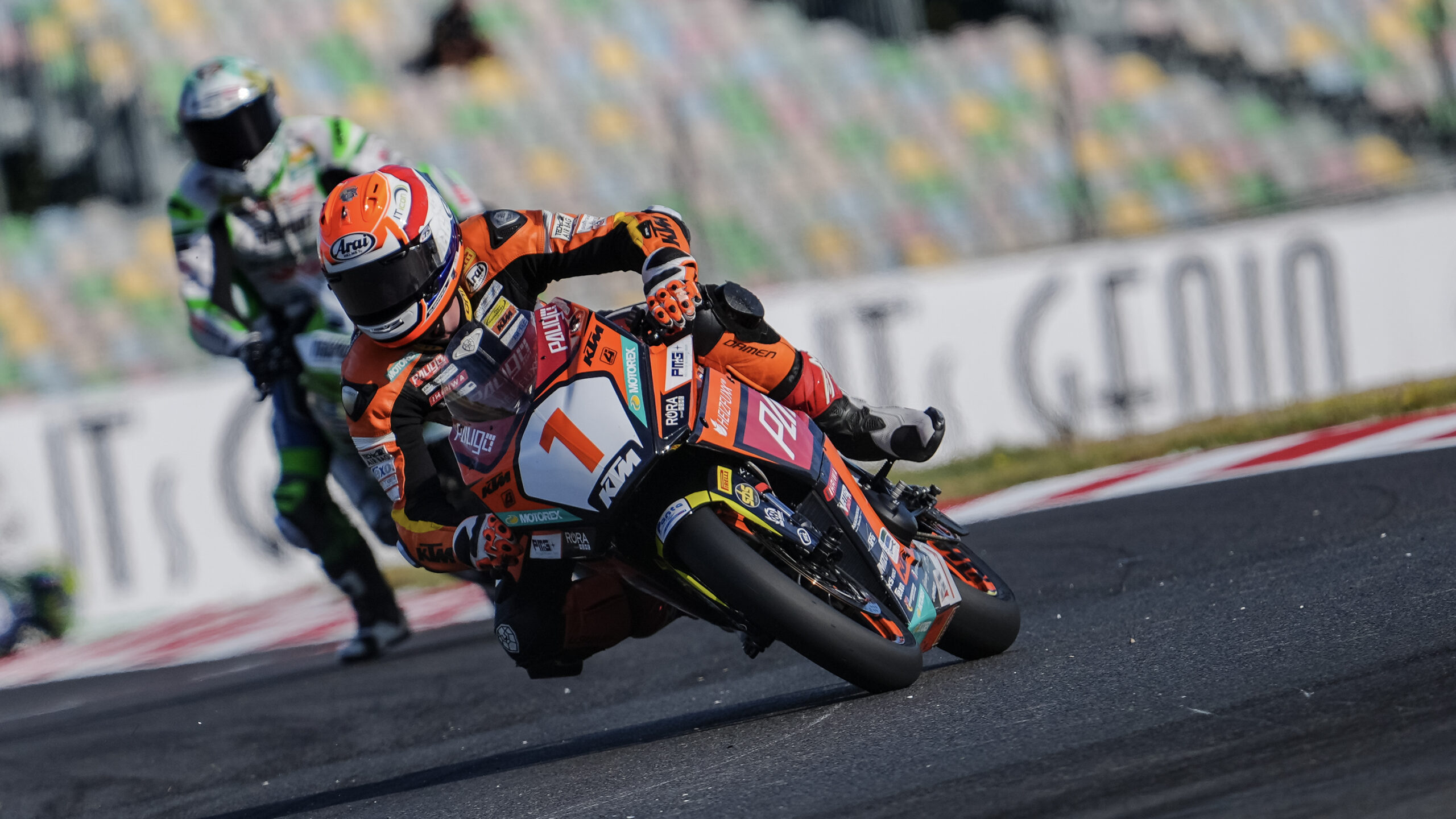 WSSP300, TL, França: Jeffrey Buis no topo com a KTM