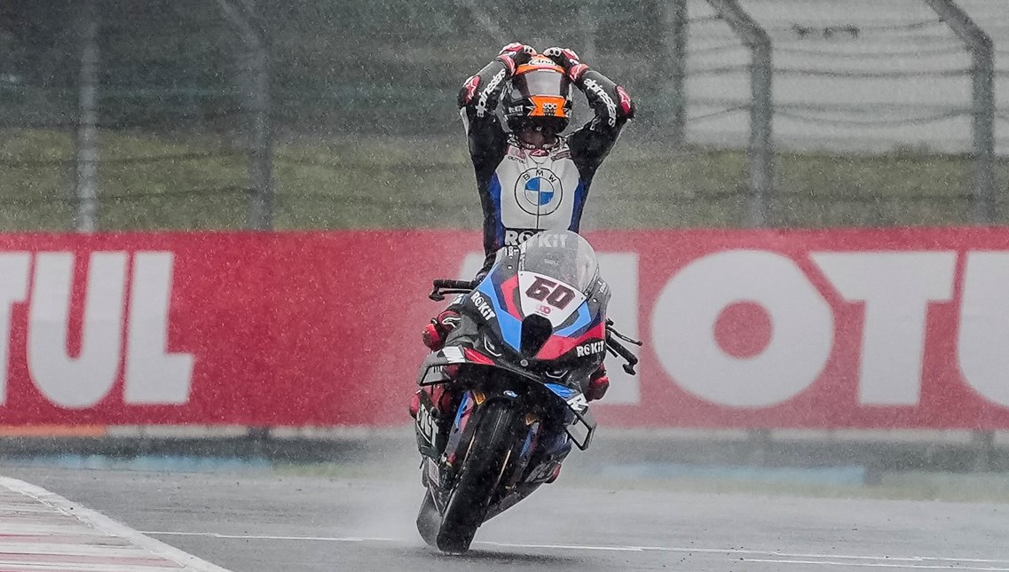 WSBK, Magny-Cours: Vitória de VD Marc (BMW) numa orgia de acidentes à chuva