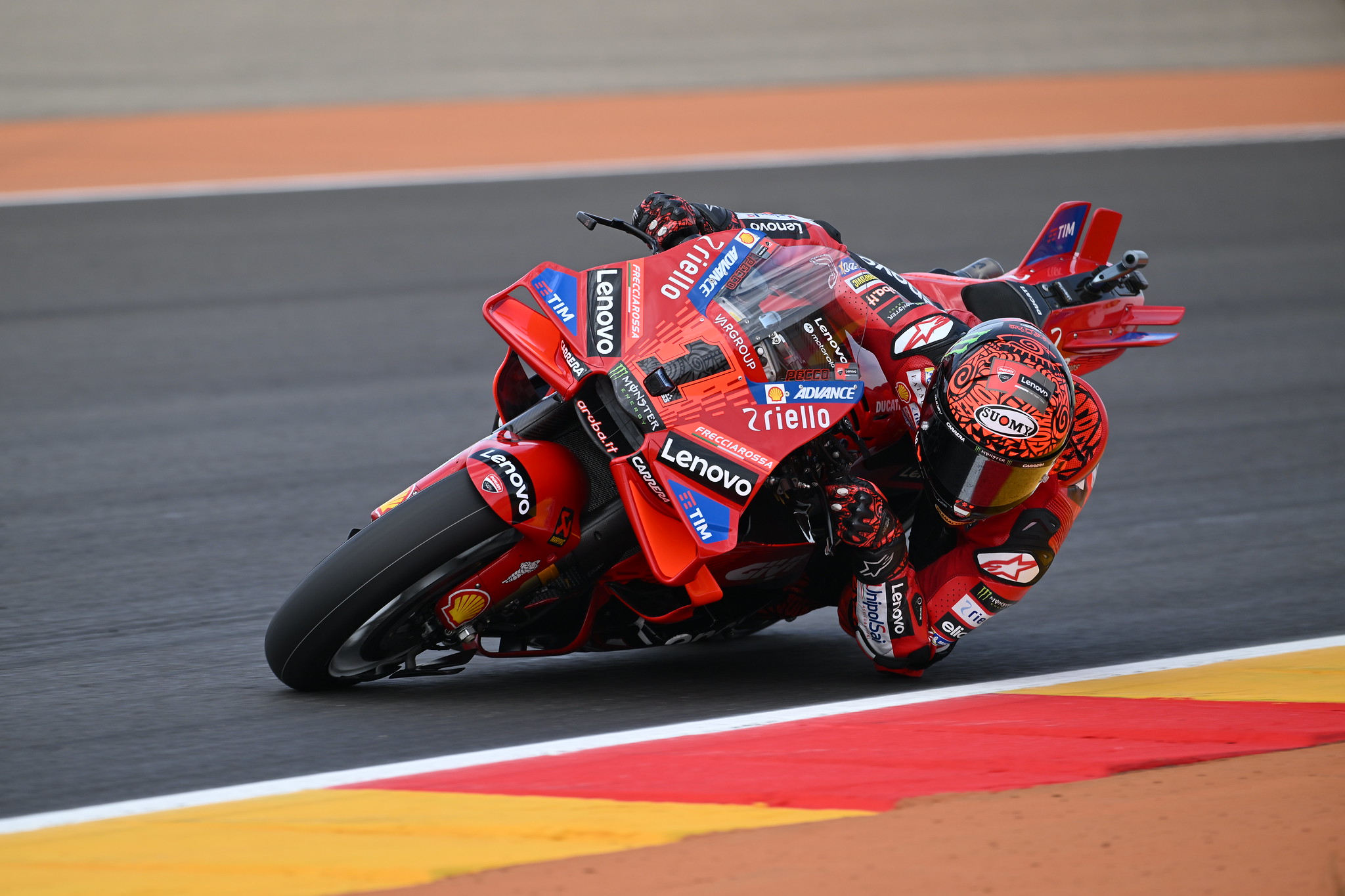 MotoGP, Francesco Bagnaia ‘Sabemos que temos um bom potencial;Não estou a 100%’